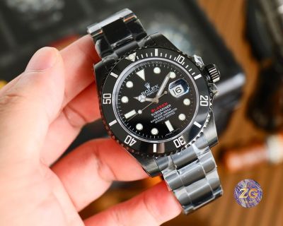 ROLEX Submariner 904L Steel 3135 Movement Including a Rubber Strap Watch